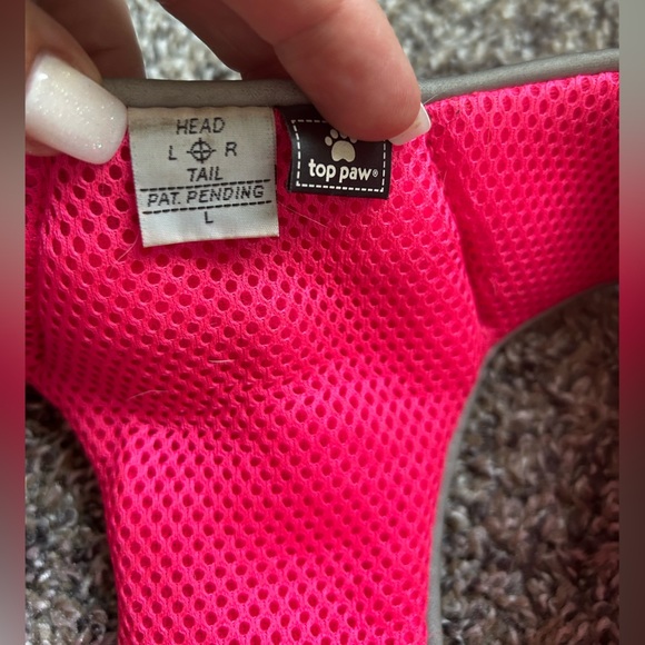 5/$25 Top Paw Hot Pink and Silver Size Large Dog Harness Good condition - Picture 4 of 5